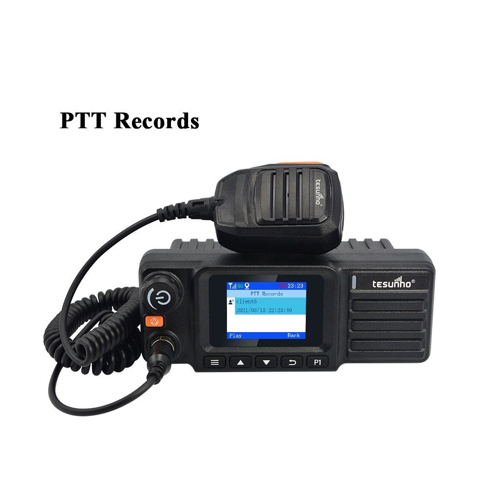 BT LTE PoC PTT Mobile Radio For Vehicle TM-990